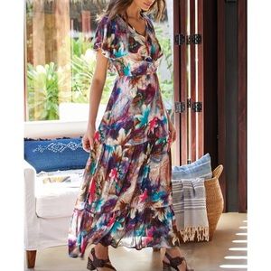 Soft Surroundings Italian Dreams Maxi Dress